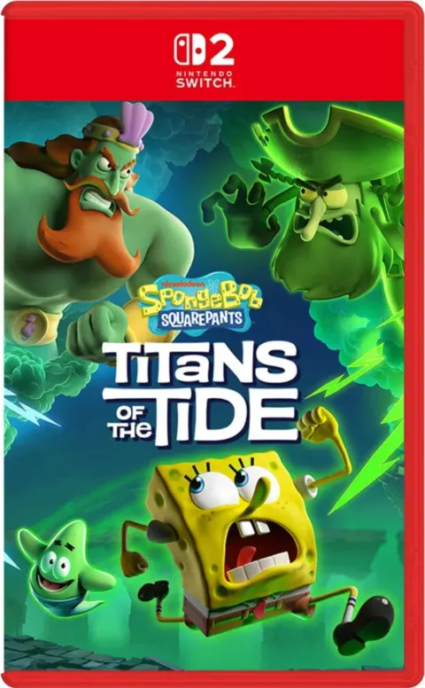 کاور بازی SpongeBob SquarePants: Titans of the Tide برای Nintendo Switch 2