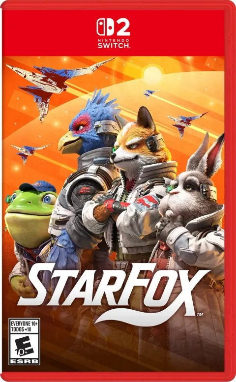 کاور بازی Star Fox برای Nintendo Switch 2