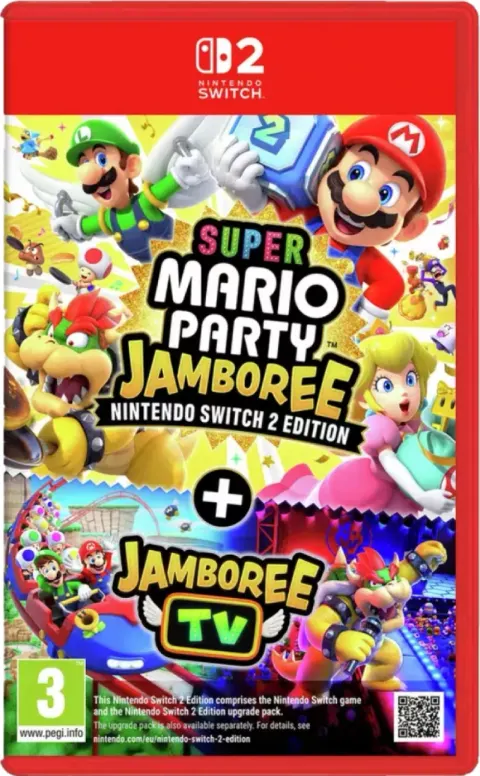 کاور بازی Super Mario Party Jamboree برای Nintendo Switch 2
