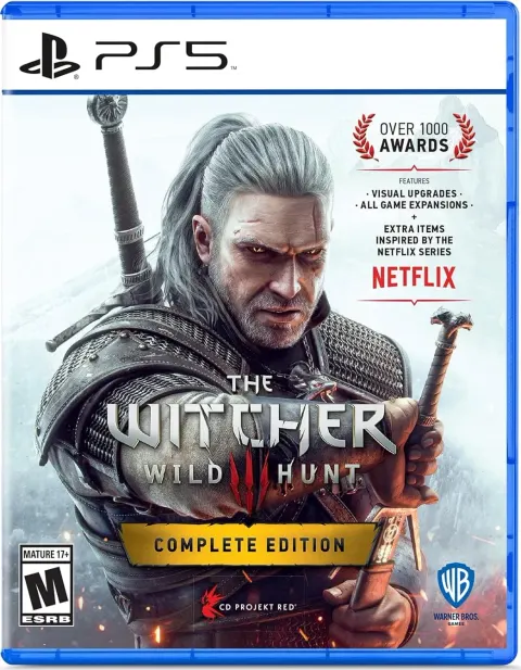 کاور بازی The Witcher 3: Wild Hunt برای PlayStation 5