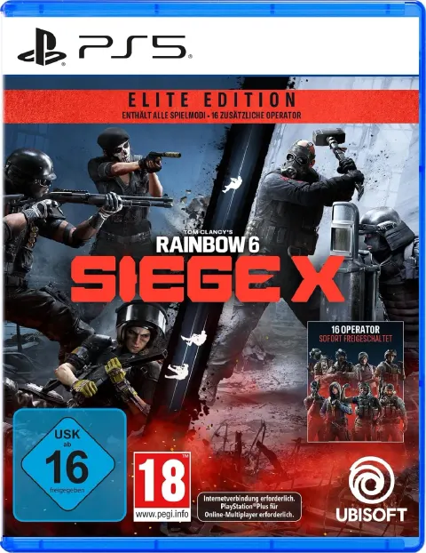 کاور بازی Tom Clancy's Rainbow Six Siege برای PlayStation 5