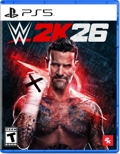 کاور بازی WWE 2K26 برای PlayStation 5