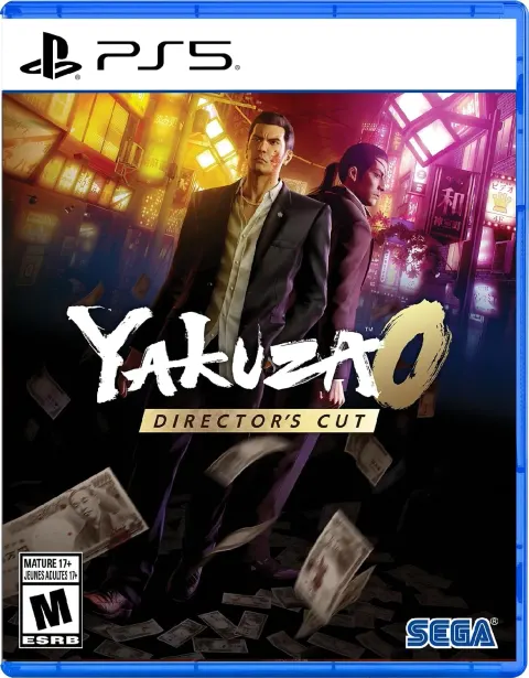کاور بازی Yakuza 0 Director's Cut برای PlayStation 5