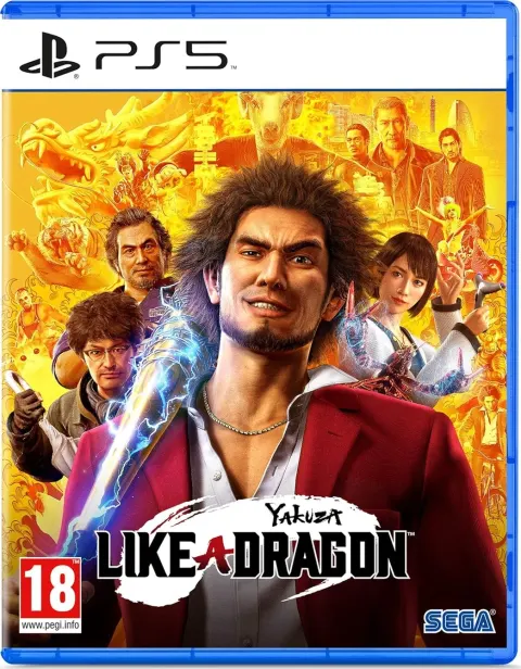 کاور بازی Yakuza: Like a Dragon برای PlayStation 5