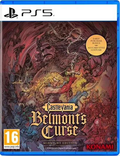 کاور بازی Castlevania: Belmont's Curse برای PlayStation 5