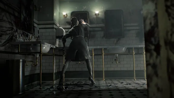 صحنه‌ای از محیط تاریک Resident Evil Requiem روی PS5